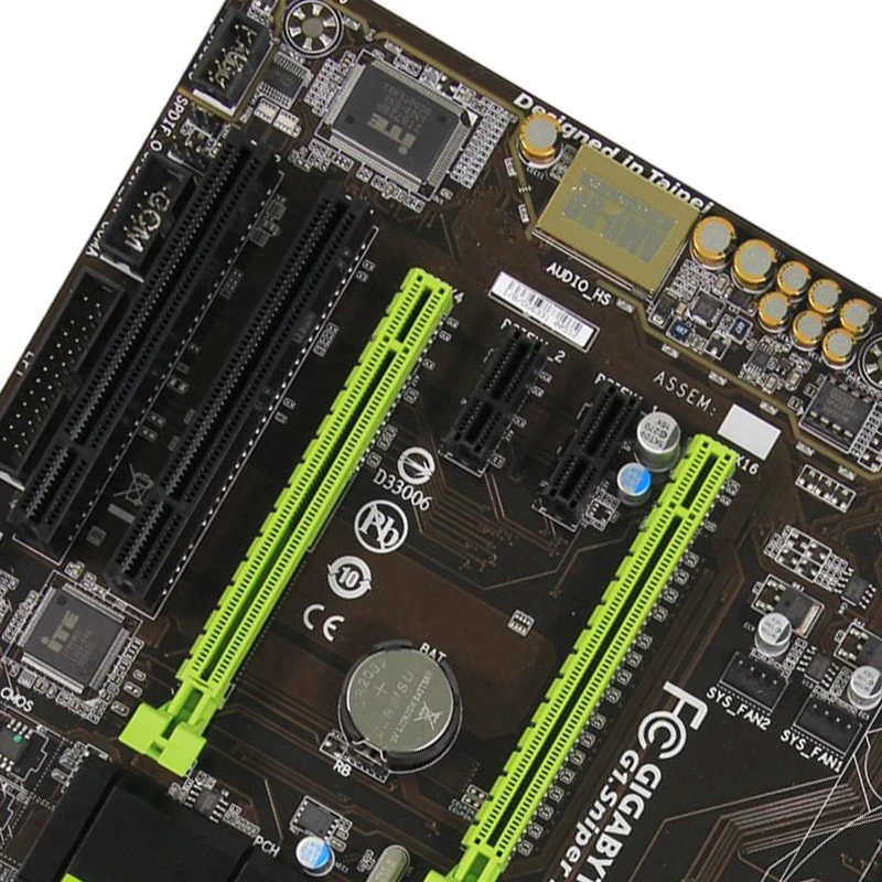 GIGABYTE G1.Sniper B5 рабочего Материнская плата LGA1150 i3 i5 i7 DDR3 USB3.0 блок питания ATX