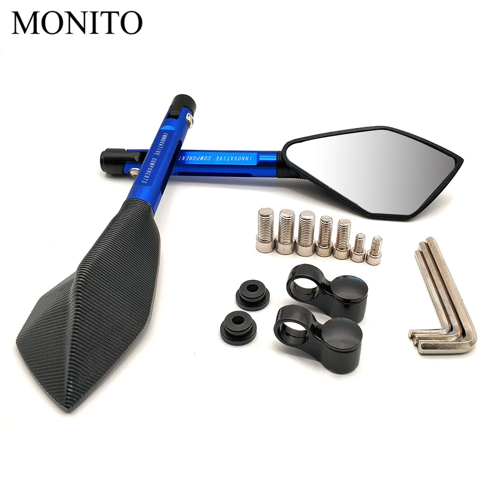 Мотоциклетные аксессуары с ЧПУ боковое зеркало заднего вида мотоциклетное для