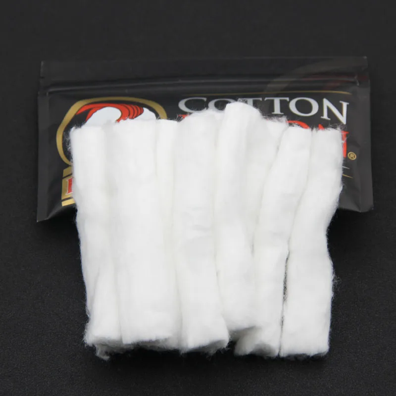 10pcs/pack Gold Version Vape Cotton Fit RDA RTA Atomizer Tank Coil Pen Prebuilt E-cigarette Accessories | Дом и сад