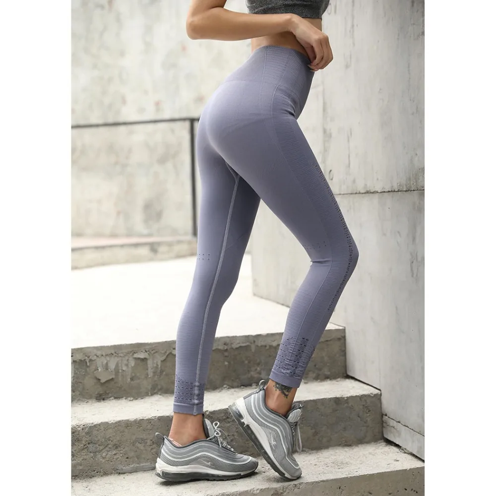 Бесшовные леггинсы для спортзала Selena Fanny Vital Energy спортивные колготки фитнеса