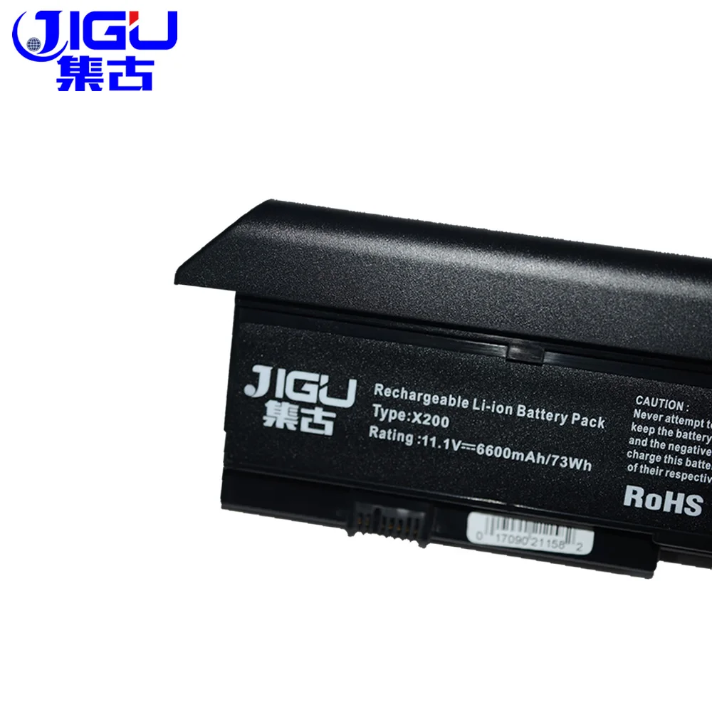jigu laptop battery for ibm thinkpad x200 x200s x201 3323 for lenovo 42t4834 42t4835 43r9254 asm 42t4537 asm 42t4541 9 cells free global shipping