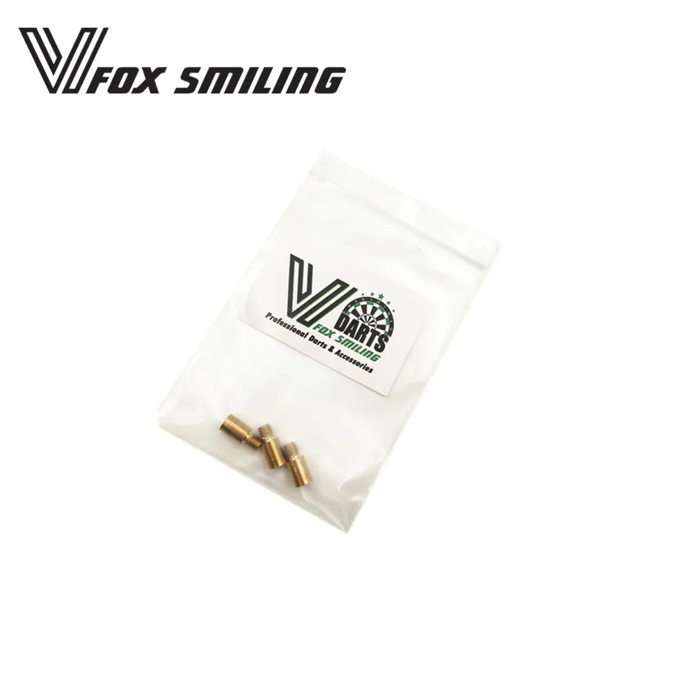 Fox Smiling 3 шт. профессиональная Дротика s 1,5 г дротика с весовым акцентом Дротика аксессуары для игры в дартс 2BA резьба