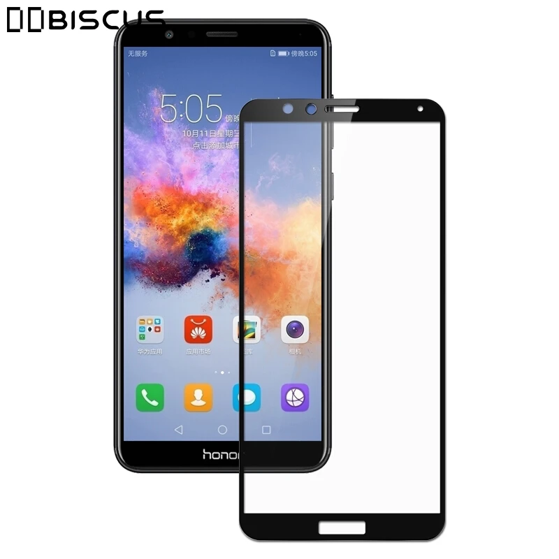 Защитное стекло с полным покрытием экрана для Huawei Honor 7X 7 X BND L21 TL10