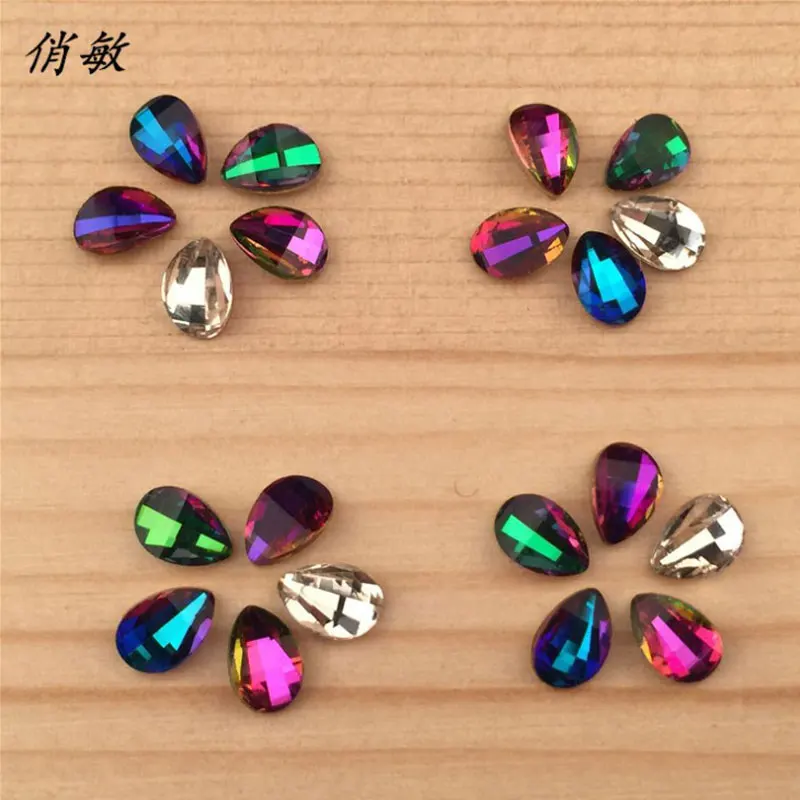 

40 шт. Новинка наконечник для ногтей специальный профиль 4*6 Капля воды юанбао украшения для ногтей дрель для ногтей оптом