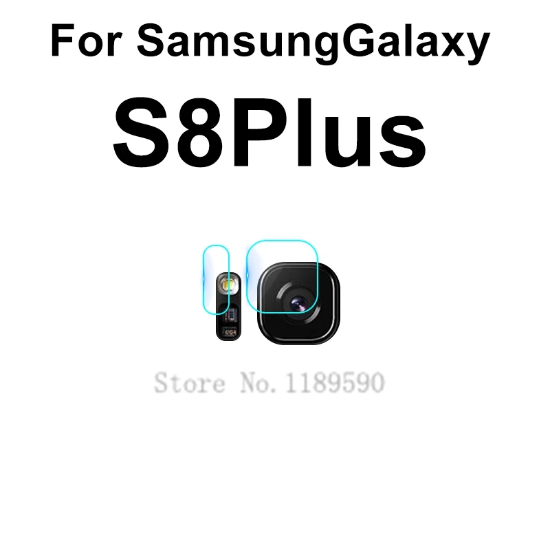 For Galaxy S8 Plus 2 шт. закаленное Стекло для samsung Galaxy S10 плюс S10e S8 S9 A10 A30 A50 M10 M20 M30 Стекло Защита объектива камеры Стекло протектор - Цвет: For Galaxy S8 Plus