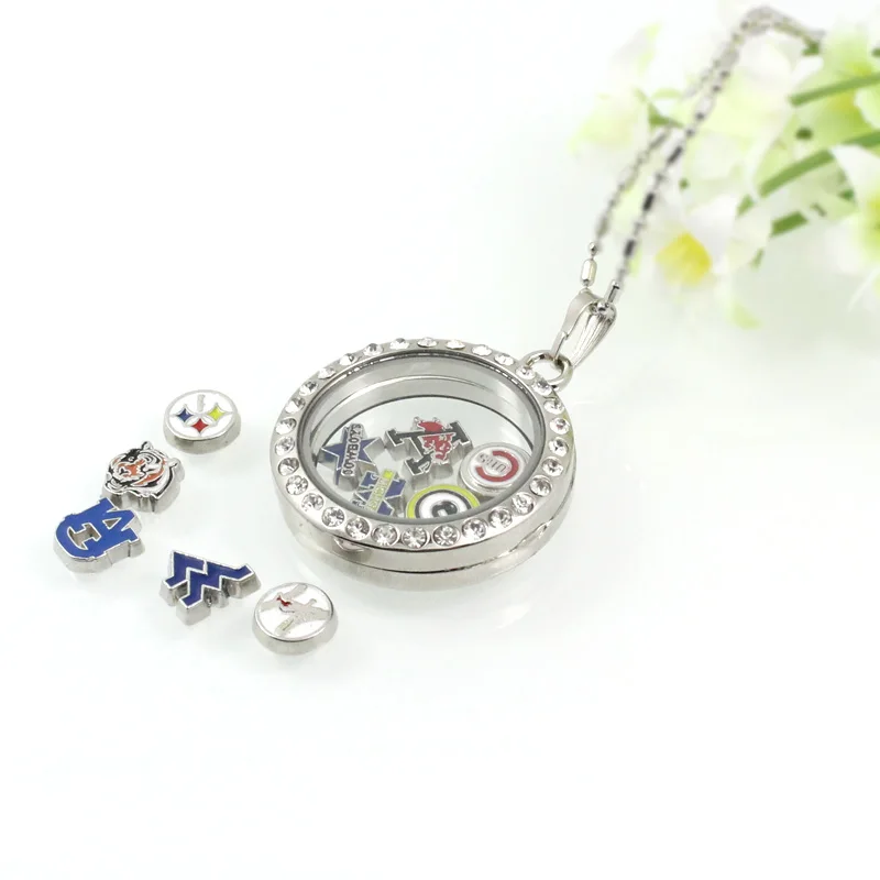 10 ШТ.! 8 ММ &quotGlint Меня&quot Тематический Набор Плавающие прелести Сплава Цинка Fit