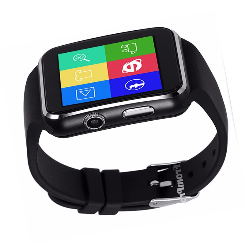Новые умные часы с сенсорным экраном камерой для мужчин поддержка SIM TF Bluetooth