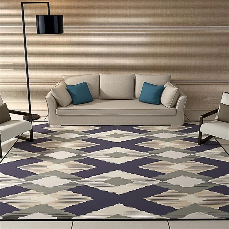 Современная мода скандинавский Гео Алмазный салон декоративный ковер для