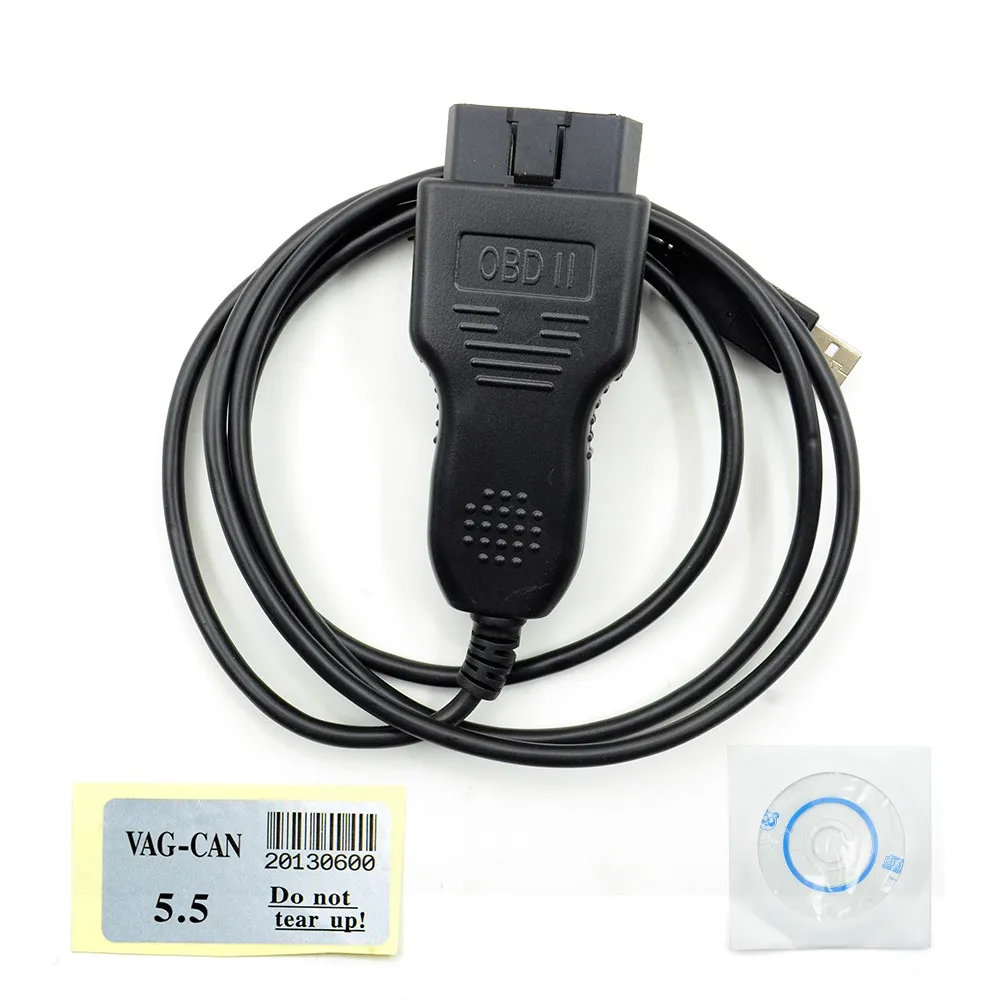 2018 New VAG Kilometers Program OBD2 Scanner CAN Commander 5.5 K 5.5+ Pin Reader 3.9Beta Free Shipping | Автомобили и мотоциклы