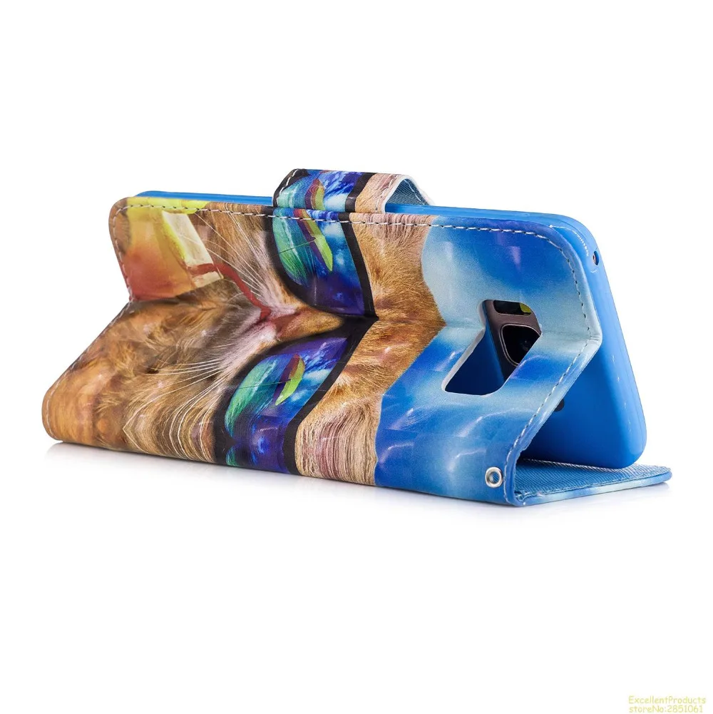 3D с серебряной фольгой кожаный бумажник чехол для телефона samsung Galaxy Note 8/S8/S8