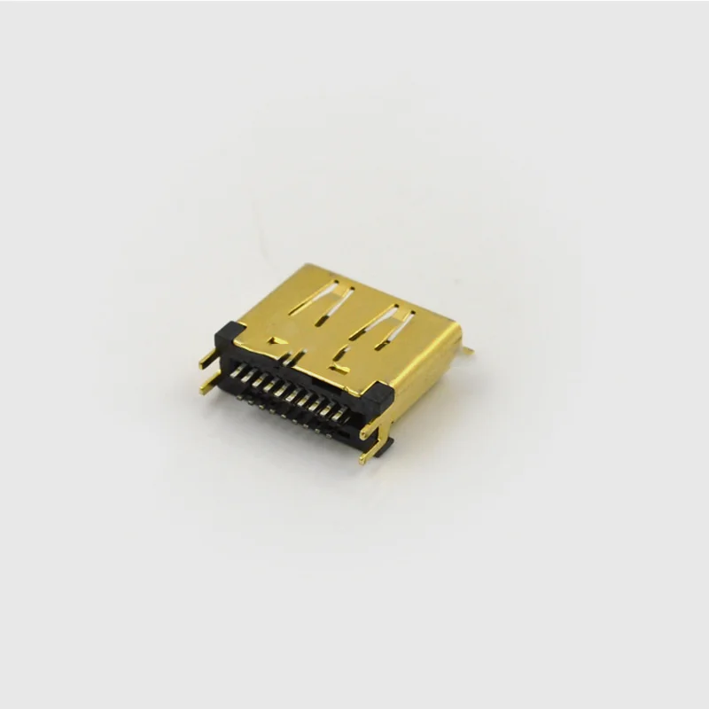 Позолоченный разъем HDMI HD 100 шт. Штекерный USB с интервалом 1 6|Компьютерные кабели и