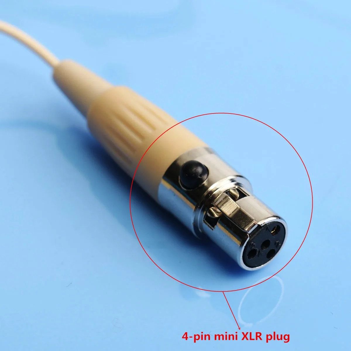 Высокое качество 4 Pin XLR штекер MIC двойной ушной крючок гарнитура головка микрофон для Shures беспроводной мини TA4F разъем на голову микрофон