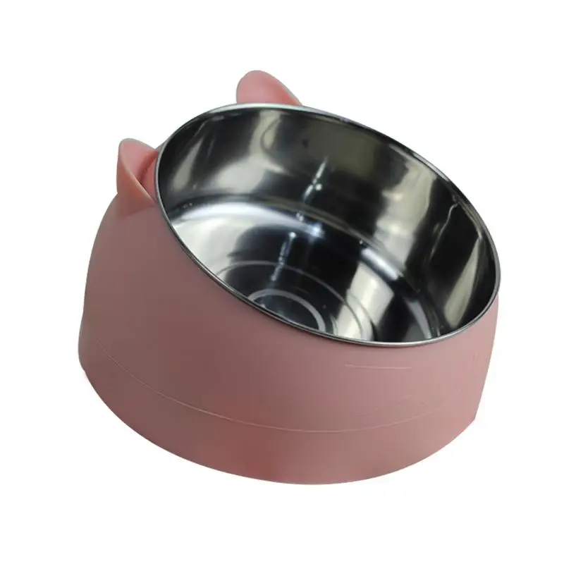 Pink Миска для собак с автоматическим нагревом, дорожный сухой корм для животных, миски для кошек, собак, розовые миски для собак, миска для питьевой воды на открытом воздухе, 110 v-220 v - Color: Pink