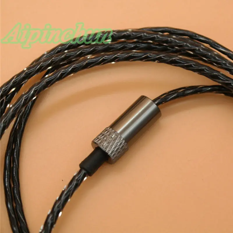 Кабель для наушников Aipinchun MMCX Shure SE215 SE535 SE846 SE425 SE315 Westone W60 W50 W40 UE900 T100 XBA-Z5 um pro |