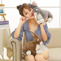 new 28cm38cm simulation cute rabbit plush toy soft cartoon animal five colors bunny stuffed doll baby appease sleeping toy gift