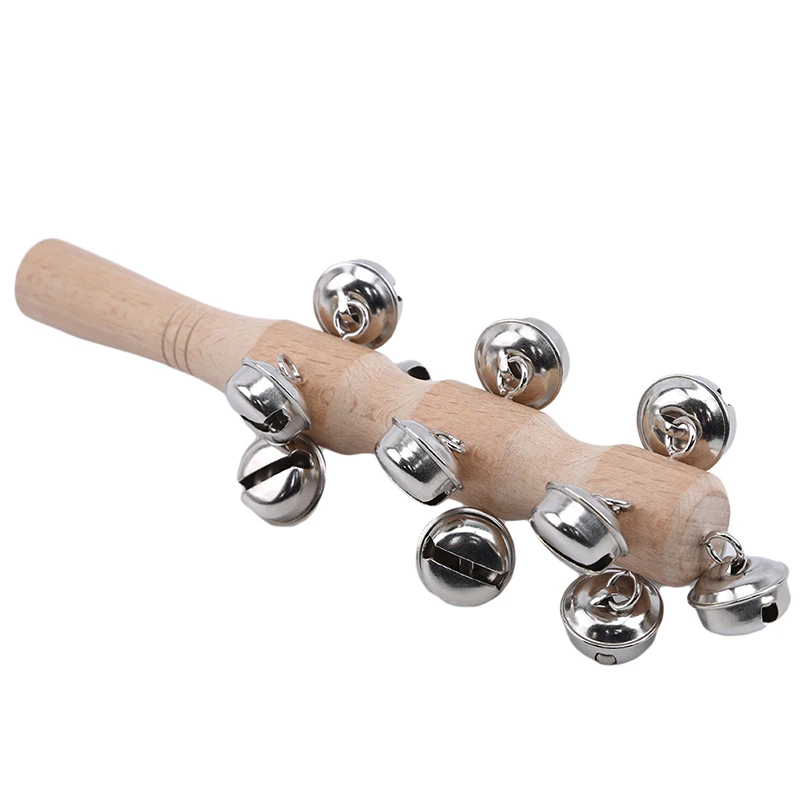 

13 Barbell Rattle Children'S Hand Bell Percussion School Kindergarten Early Education Dance Teaching Aids Small Bell