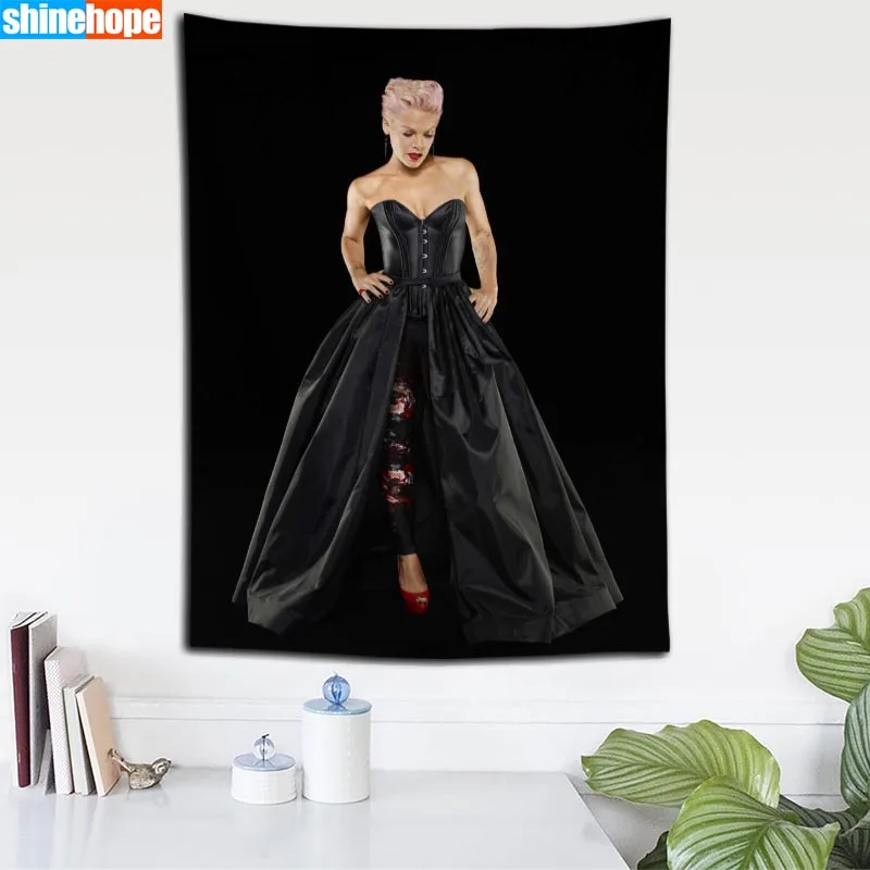 Alecia · Beth · Moore, P! nk на заказ гобелен настенный гобелен Настенное подвесное одеяло для спальни фермерский дом Декор богемное украшение для дома - Цвет: Tapestry 2