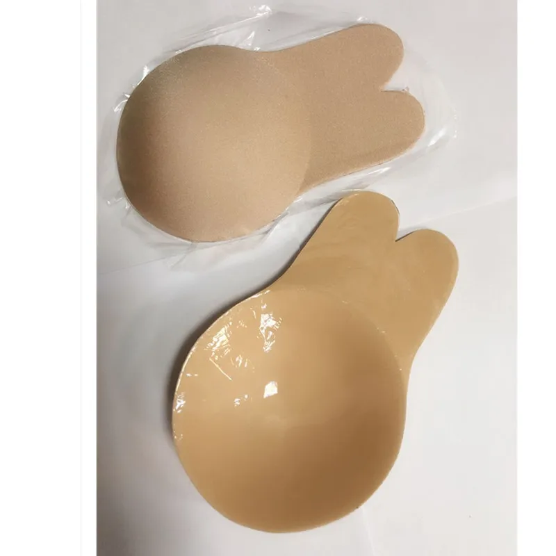 200 pairs  Silicone Pasties Breast Lift  Invisible Breast Petals Lifting Bra Cups Reusable Adhesive Nipple Covers for Women