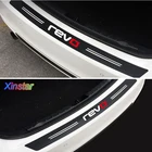 Углеродное волокно 3D 5D материал REVO автомобильный бампер наклейка для volkswagen golf 6 golf 7 polo Sagitar B6 R36 B7L CC Touran Passat
