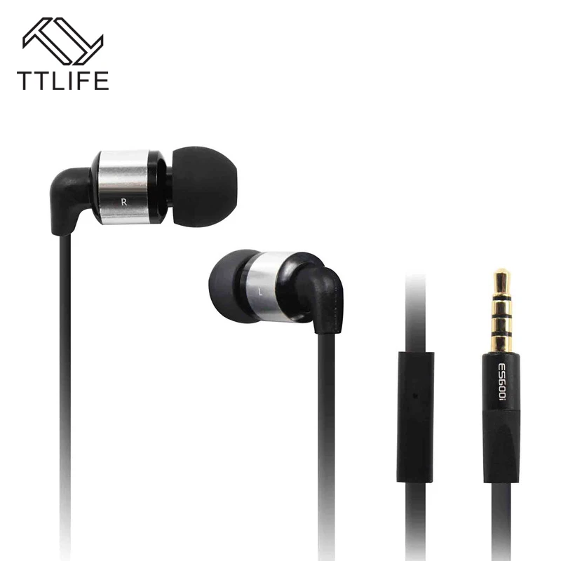 TTLIFE Горячая Super Bass стерео музыку в ухо наушники 3.5 мм Jack вкладыши Fone де ouvido для