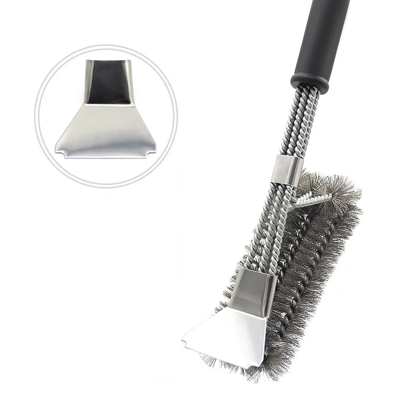 Щетка для чистки гриля инструмент барбекю щетка щетки из нержавеющей стали
