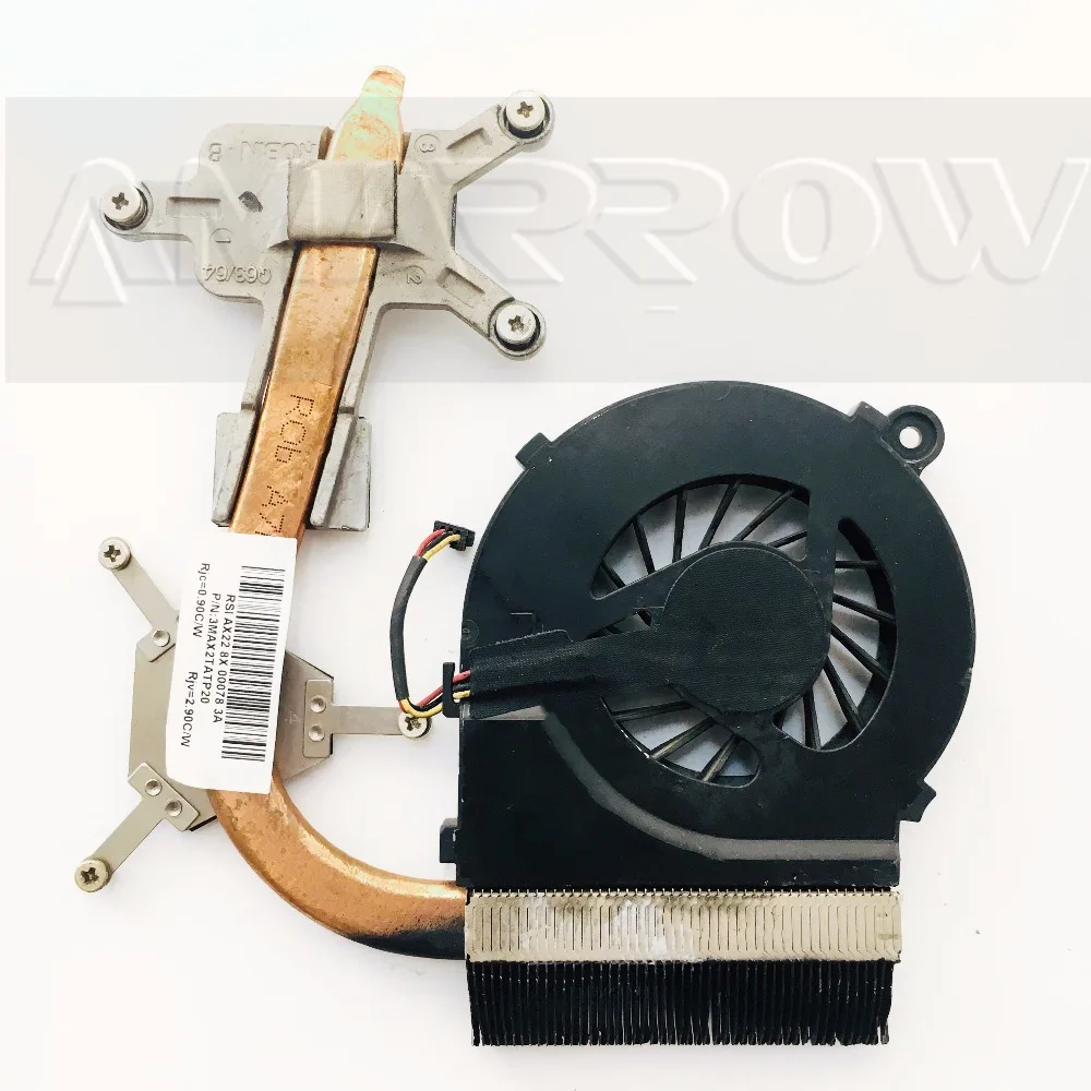 Cooler para hp Dissipador de Calor com Ventilador de Refrigeração Originais Frete Grátis 607088-001 Cq42 Cq62 G42 G62