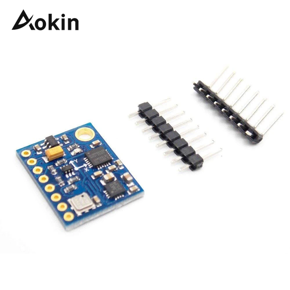 

Aokin GY-87 10DOF Module MPU6050 HMC5883L BMP180 GY87 Sensor Module GY87 Diy kit For Arduino