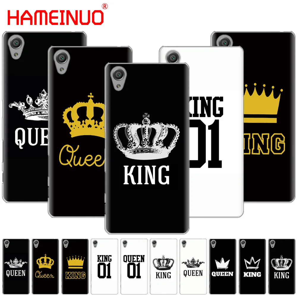 HAMEINUO king queen чехол для телефона sony xperia z2 z3 z4 z5 mini plus aqua M4 M5 E4 E5 E6 C4 C5|Бамперы| |