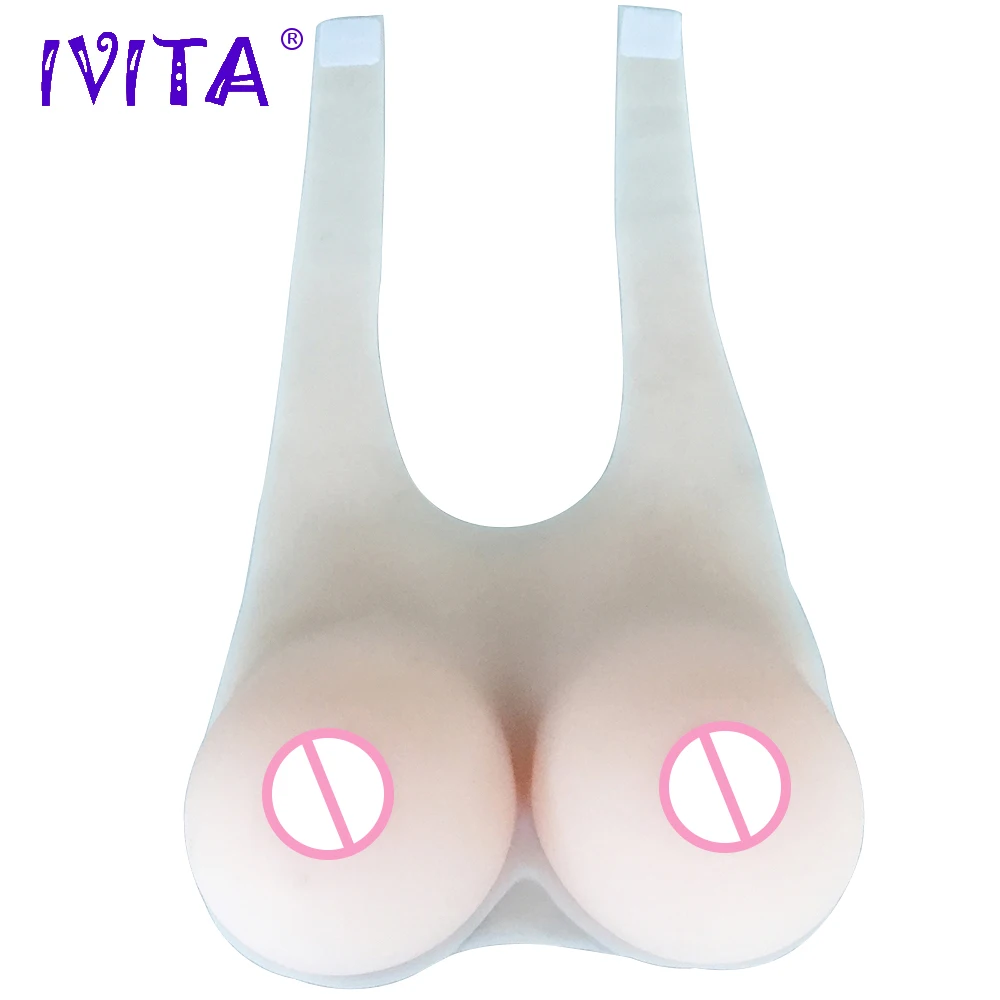 Силиконовые формы для груди IVITA 4600 г искусственные трансвеститов силиконовая