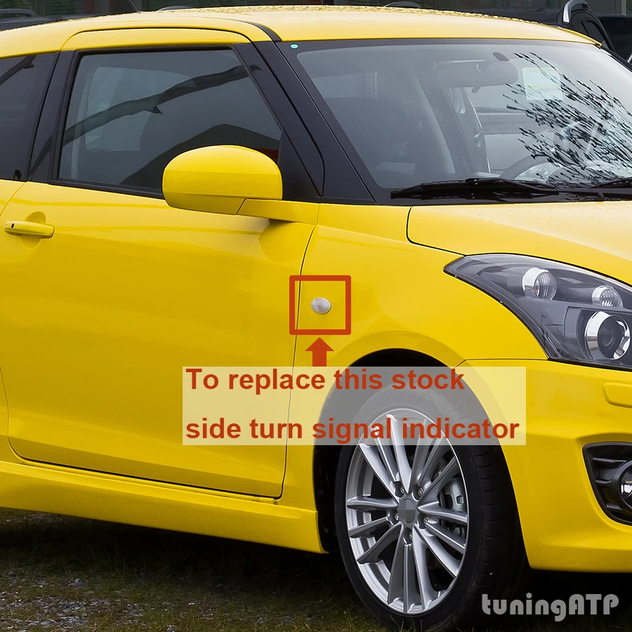 

For SUZUKI Alto Celerio LED Side Repeater Marker Turn Signal Indicator Blinker