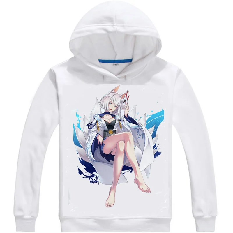 Azur Lane толстовки мужские хип-хоп Аниме Толстовка корабль-девочка мир военных кораблей HMS Белфаст C35 Женские аниме косплей толстовки - Цвет: Style 5