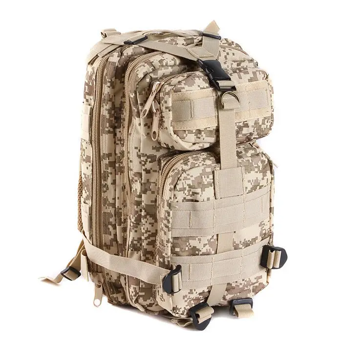 desert camo-a Большая емкость 30л походная сумка армейский военный тактический треккинг рюкзак камуфляжная сумка для хранения - Цвет: desert camo-a