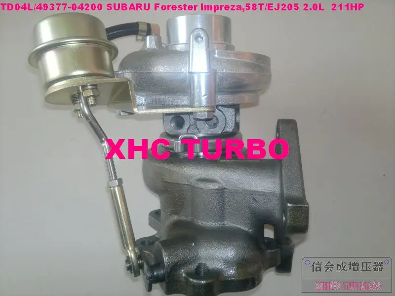 Новинка Турбокомпрессор TD04L 49377 04200 14412AA231 для Forester Impreza 58T/EJ20 2.0L 211HP|turbocharger holset|engine