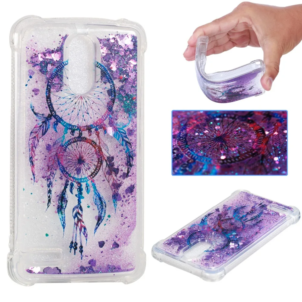 Shockproof Liquid Case for LG Stylus 3 Stylo K10 Pro funda Coque G7 ThinQ K4 K8 2017 2018 Cover Etui |