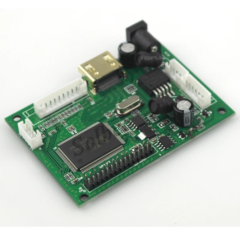 Горячая универсальный микро-hdmi 50PIN TTL LVDS совета модуль монитор Kit для малина PI 2 ЖК