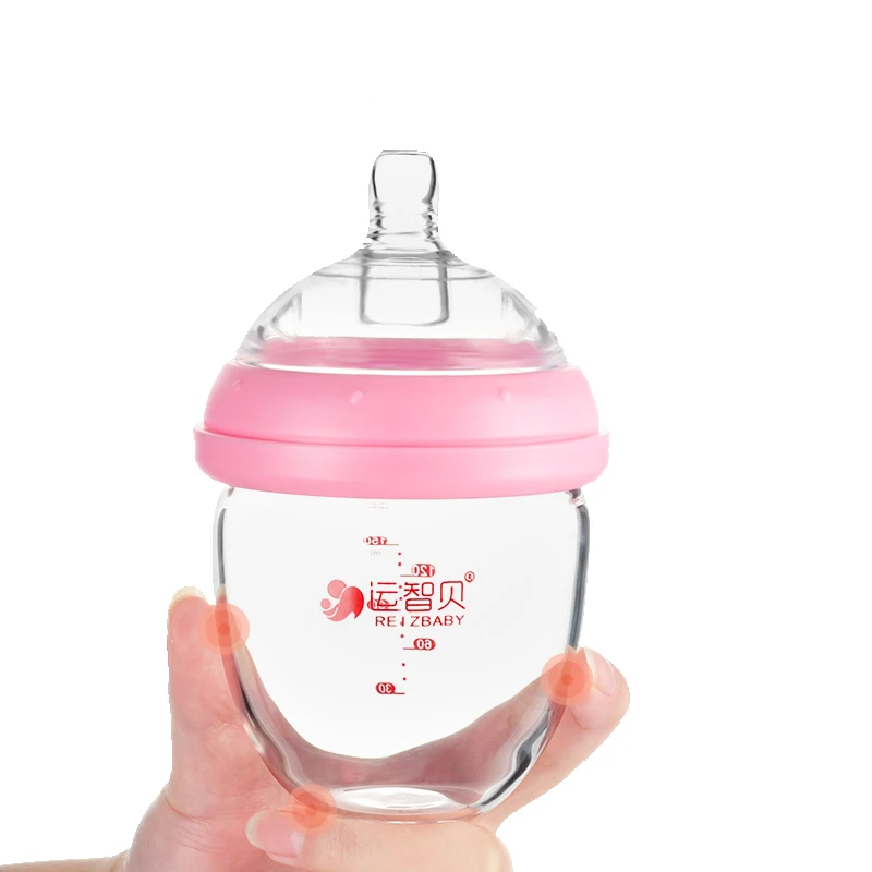 Reizbaby детская бутылки ручка Соска Силиконовая Защитная крышка младенческой