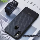 Чехол для Redmi Note 7, чехол Mofi для Xiaomi Redmi Note 7 Pro, костюмный костюм, чехол для Redmi Note 6 Pro, темно-синий полосатый чехол для Redmi Note 5