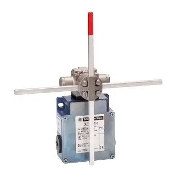 XCKMR54D1 Limit switch XCKMR - stay put crossed rods lever 6mm - 2x(2 NC) - slow - M20
XCKMR54D1 Limit switch XCKMR - stay put crossed rods lever 6mm - 2x(2 NC) - slow - M20