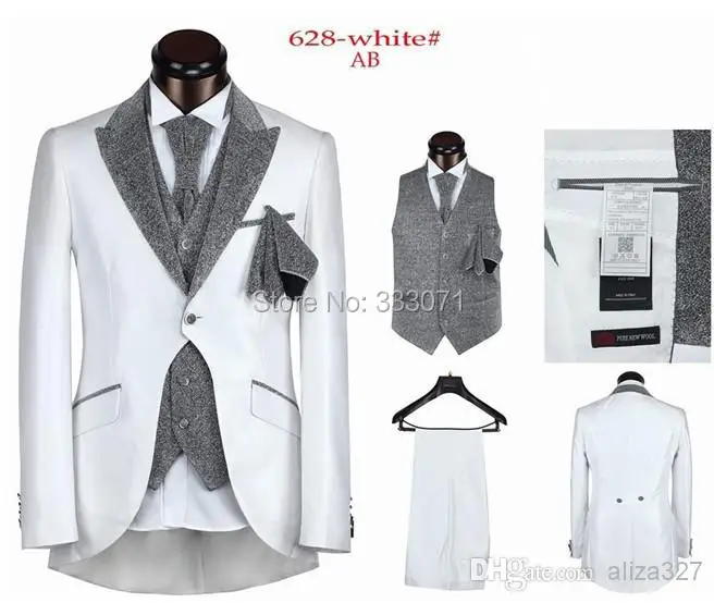 2015 горячий утренний стиль смокинг для жениха на одной пуговице Лучший Человек