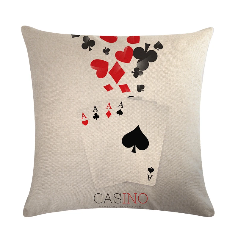 Наволочки для покера диван-кровать домашний декор наволочка подушки чехол Cojin