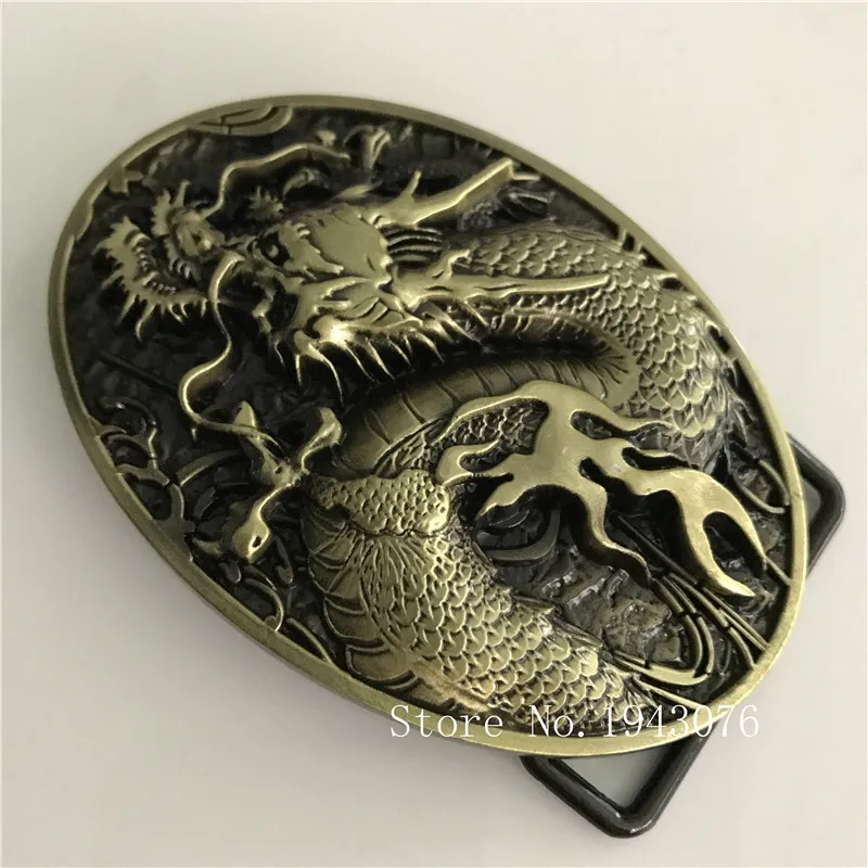 Пряжка для ремня мужчин и женщин Овальный Бронзовый ремень с металлической