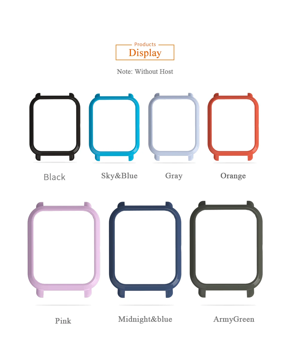 Ремешок для Amazfit Bip защитный чехол для Xiaomi Huami Amazfit Bip BIT PACE Lite Молодежные часы браслет на запястье PC оболочка бампер