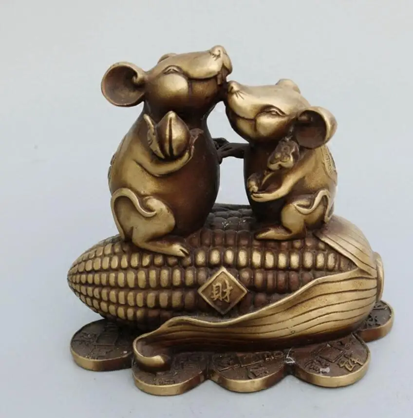 SUIRONG---1115 + Zhaocai медь на Крысиной крысе украшения Yuncai крысы fordjoy мышь любовь
