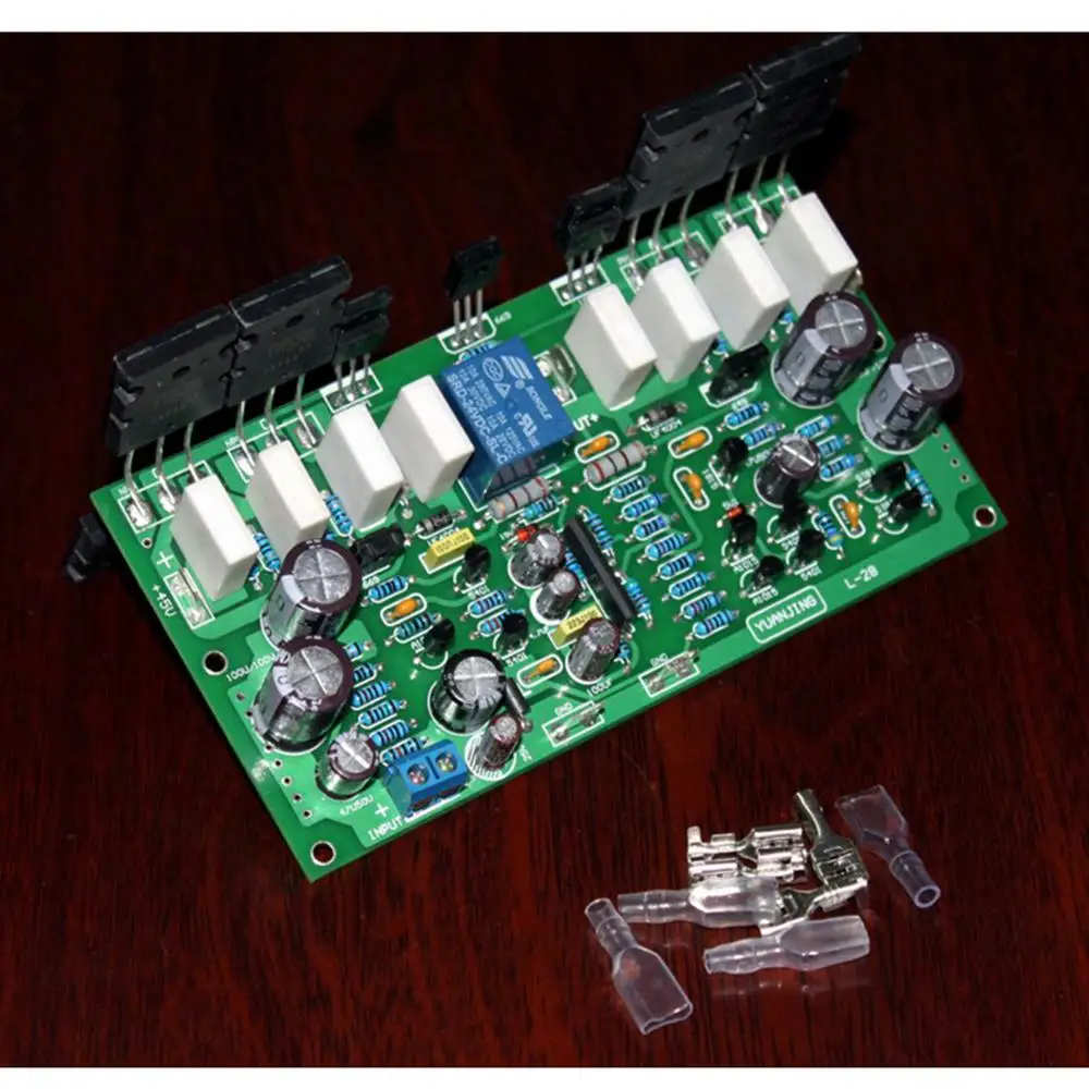 L28 AMP 350W моно аудио 4ohm усилитель мощности плата с динамиком защиты YJ00163|Усилители