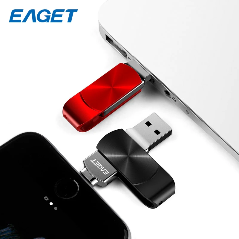 Eaget usb флэш накопитель 64 ГБ USB 3.0 Flash Drive Memory Stick 128 Шифрование Pen Высокая Скорость flash