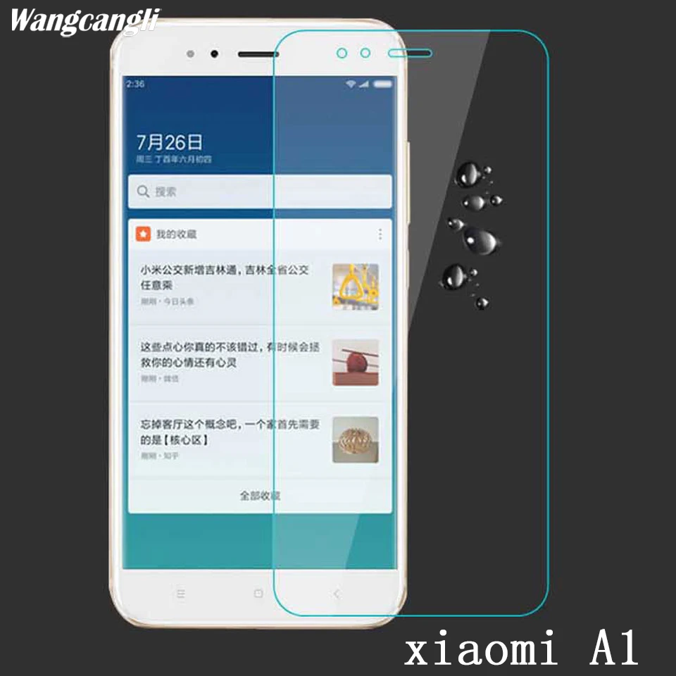 Wangcangli для xiaomi mi a2 a1 6x 5x Защита экрана Универсальный мобильный телефон Защитная