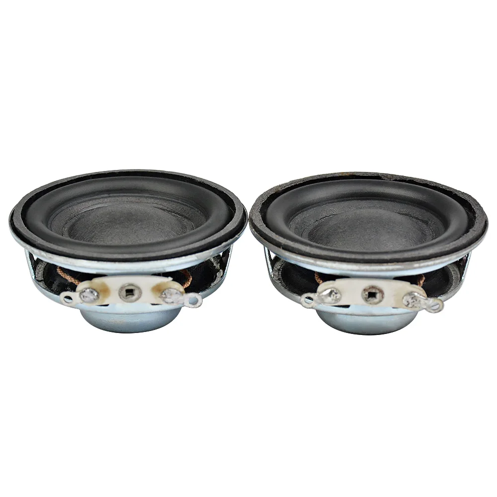 AIYIMA 2 шт. 4 Ом 3 Вт аудио динамик 1 5 дюйма 40 мм Tweeter Pu Edge Altavoz Круглый Мини громкий DIY