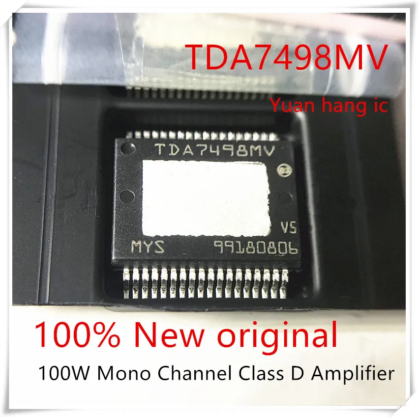 Новинка 1 шт./лот TDA7498MV TDA7498 SSOP 36 100 Вт одноканальный усилитель класса D IC|Аксессуары