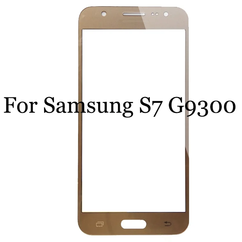 2 шт. A + Качество для samsung galaxy S7 сенсорный экран дигитайзер S 7 G9300 стеклянная панель