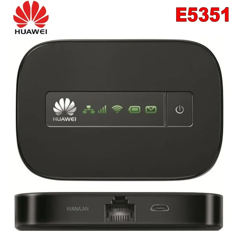 Huawei E5351 мобильный телефон с Wi Fi сетевая точка доступа E5 LAN|3G/4G роутеры| |